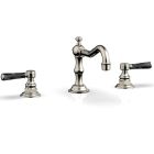 Phylrich 161-03/014 Henri Widespread Pop Up Faucet with Marble Lever Handles in Polished Nickel
