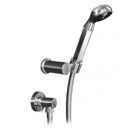 Harrington Brass Works 16-360-014 Bradford Lever Wall Mount Hand Shower with Separate Outlet in Polished Nickel