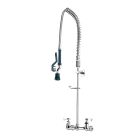 Krowne 17-108Wl Royal Series 8" Wall Mount Pre Rinse Faucet In Solid Chrome Plated