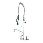 Krowne 17-109Wl Royal Series 8" Wall Mount Pre Rinse Faucet In Solid Chrome Plated