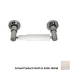 Harrington Brass Works 17-2017-015 Metro 6" L X 4" H X 6" W Wall Mounted Toliet Paper Holder in Satin Nickel