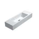Catalano 1750VE00 Verso Venticinque 75 Single Washbasin Sink in White