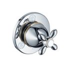 Hansgrohe 17886091 Trim, Carlton Trio Diverter, Cross Handle (Rough Sold Separately)