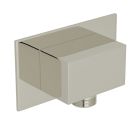 Rohl 1795PN Spa Shower Square Handshower Wall Outlet in Polished Nickel