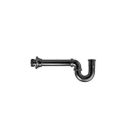 Watts 0144455, 1"-0.5" x 1"-0.25" Milwaukee Type Utility Trap With Cleanout in Chrome