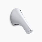 Kohler 18485-CP Symbol wall-mount non-diverter bath spout in polished chrome