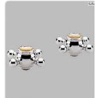Grohe 18885IG0 Handles Two Per Pack In Polished Chrome/Polished Brass