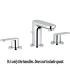 Grohe 18.888.IG0 Rigana Kitchen Faucet Handles in Starlight Chrome/Polished Gold