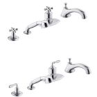Grohe 19045EN0 Thermostatic Roman Tub Filler, Brushed Nickel
