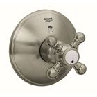 Grohe 19219EN0 Geneva Single-Handle 3-Port Diverter Valve Trim Kit with Cross Handle