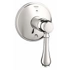 Grohe 19220BE0 Geneva Single-Handle 3-Port Diverter Valve Trim Kit with Lever Handle