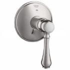 Grohe 19220BP0 19220BP0 Geneva 3-Port Diverter Trim In BN/Porcelain
