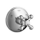 Grohe 19.223.RR0 Seabury 5 Port Diverter Trim With Cross Handles in Velour Chrome