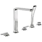 Grohe 19 363 000 Veris Roman Tub Faucet with Personal Shower, StarLight Chrome