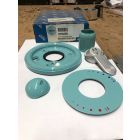 Grohe 19.704-FB0 Eurotrend Pressure Balance Valve Trim Set Lever Handle Design in Maldive Matte Chrome
