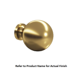 Colonial Bronze 197 Series 1-1/4" Round Cabinet Knob in Satin Nickel