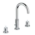 Grohe 2006900A Atrio® 1.2 GPM 8" Widespread 2 Handle L-Size Bathroom Faucet in StarLight Chrome (Handles Sold Separately)