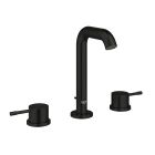 Grohe 202972431 Essence 8" Widespread 2-Handle M-Size Bathroom Faucet 1.2 GPM in Matte Black