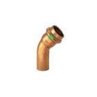 Viega 20673 3 inch ProPress XL-C x FTG Copper 45° Street Elbow