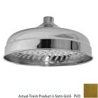 Newport Brass 2091/24S 1.8 GPM, 8" Rainfall Shower Head in Satin Gold - PVD