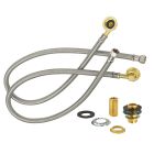Krowne 21-445L E-Z Install Flexible Water Line Kit With Mounting Hardware