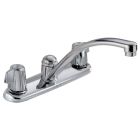 Delta 2100LF 2100 / 2400 Series Two Handle Kitchen Faucet In Chrome