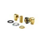 Krowne Metal 21-192L Royal Series Heavy Duty Wall Mounting Kit for Wall Mount Faucets & Pre-Rinse Units