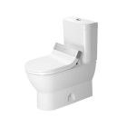Duravit 2126512000 Darling New Elongated Toilet Bowl Only - Less Seat in White