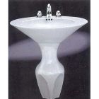 Kohler 2128-0 Figurante Pedestal Only in white