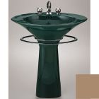Kohler 2129-33 Arabesque Lavatory Pedestal in mexican sand