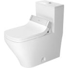 Duravit 2157510005 DuraStyle Rectangular One Piece Toilet Less Sensowash in White
