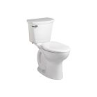 American Standard 215AA004.020 Cadet Elongated Two Piece Toilet in White