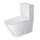 Duravit 2160010000 DuraStyle 1.32 GPF Elongated Floor Mounted Toilet Bowl Only in White (Seat and Tank Sold Separately)