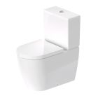 Duravit 2170090092 ME by Starck 1.6 GPM Floor Mounted Elongated Toilet Bowl Only in White (Seat and Tank Sold Separately)