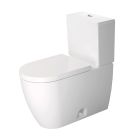 Duravit 2171010085 ME by Starck Floor Mounted Elongated Chair Height Toilet Bowl Only in White (Seat and Tank Sold Separately)