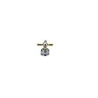 Delta H36PB Delta Single Metal Cross Handle Kit, Polished Brass [Misc]