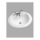 Toto LT521.4#03 LT521.4-03 Prominence 21-1/4-Inch by 19-1/4-Inch Self Rimming Lavatory Sink, Bone