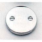 Brasstech 266/10B Two-Hole Faceplate For Waste and Overflow, Oil Rubbed Bronze