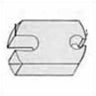 Baldwin 4207.102 4207 1/2 Inch Aluminum Riser for Dome Bumpers, Oil Rubbed Bronze