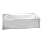 Crane 2724100 Neu San Marcos 60" x 30" ArmorPlus Bathtub Finish: White, Drain Location: Right