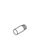 Kohler 74772-CP Endpiece Handle in Polished Chrome