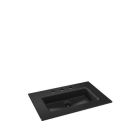 Robern TC28UCN20-8 Glass Sink, 28X19, 8" Widespread, Black