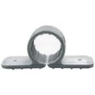 Jones Stephens H28100 Corp - 1 Plastic 2-Hole Pipe Clamp