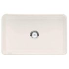 Blanco 524258 Cerana 30 1/8" Single Bowl Farmhouse/Front-Apron Fireclay Kitchen Sink in Biscuit