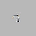 Delta H217CB Delta Faucet Botanical Metal Lever Handles Faucet Part,