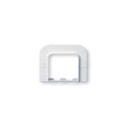 DiversiTech 230-FR4 4" Flat Wall Escutcheon Fitting for SpeediChannel Line Set Cover