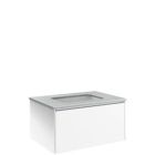 Robern VD30BCL21 30 Inch W Single Drawer Deep Vanity In White
