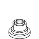 Kohler 73114-CP Escutcheon in Polished Chrome