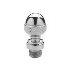 Baldwin 1092.260 Hardware Brass Finials Door Hinge, Polished Chrome Finish