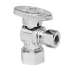 Mountain Plumbing MT403-NL/BRN MT403-NL-BRN Universal Brushed Nickel Brass Oval Handle Angle Valve